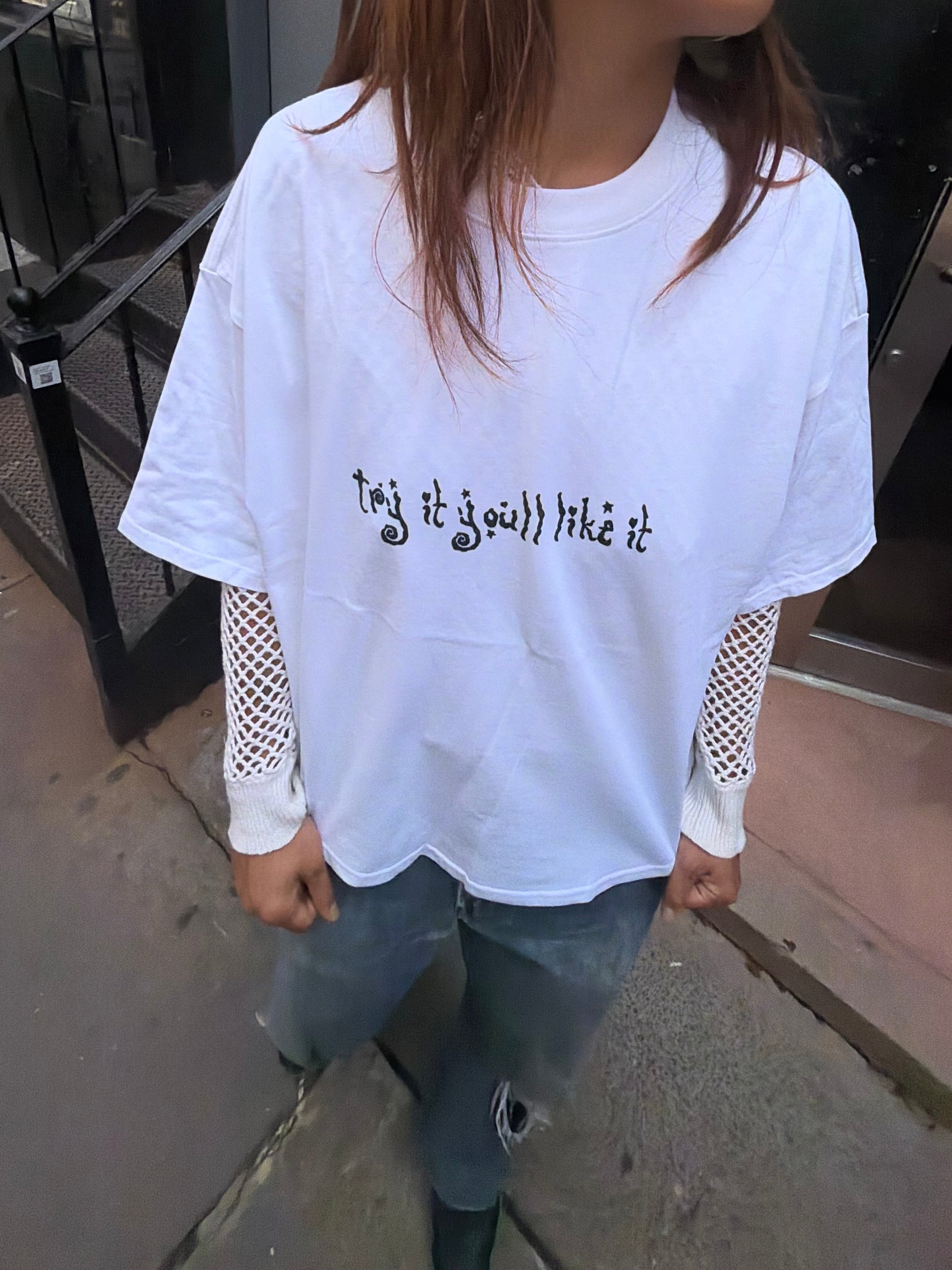 Try It You'll Like It Boxy Tee