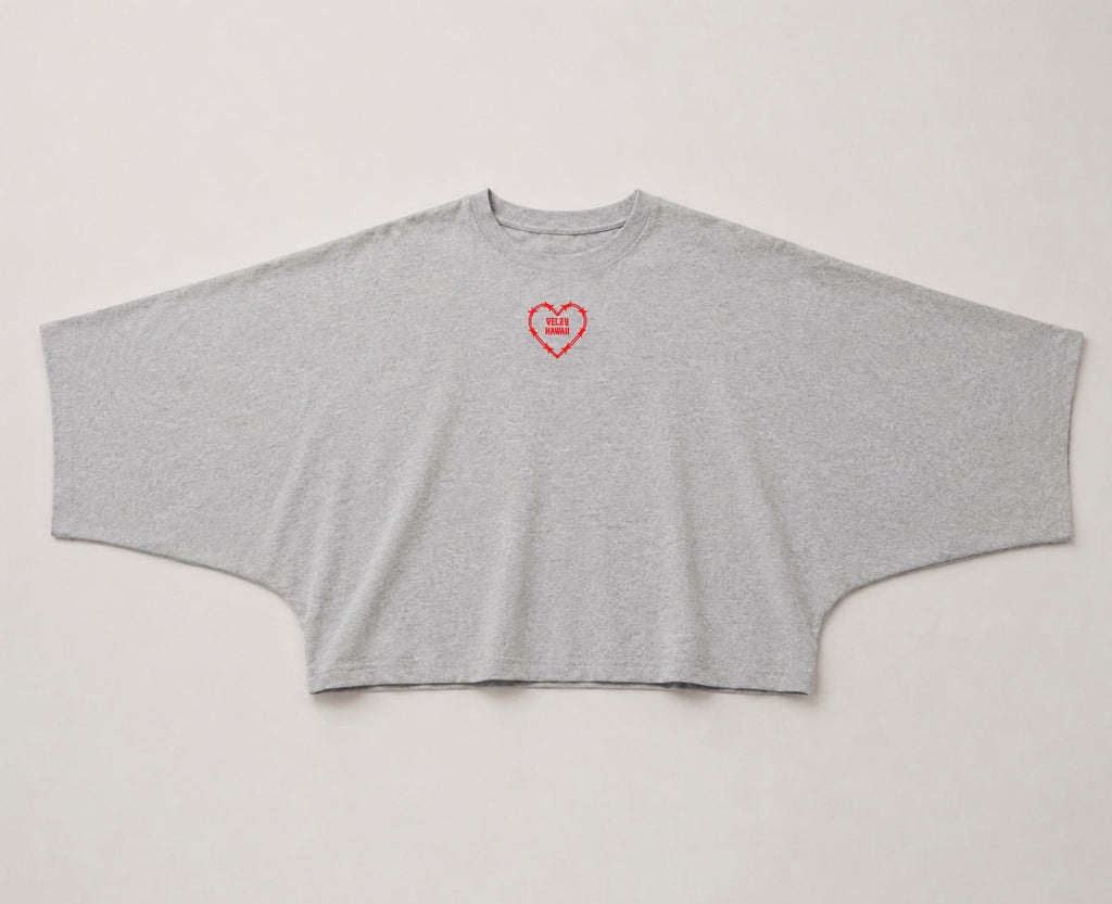 Velzy Core Wide Sleeve Barb Top