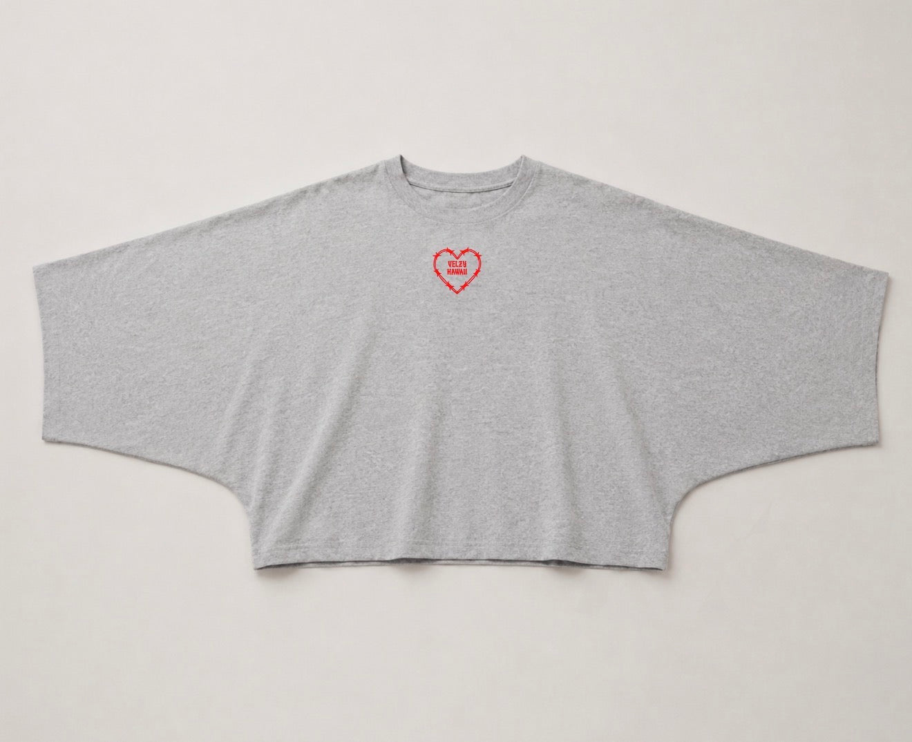 Velzy Core Wide Sleeve Barb Top