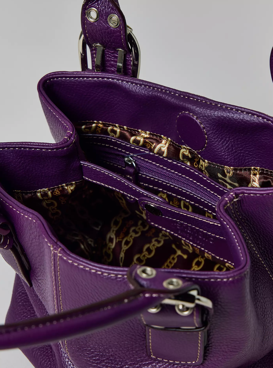 Candace Leather City Bag